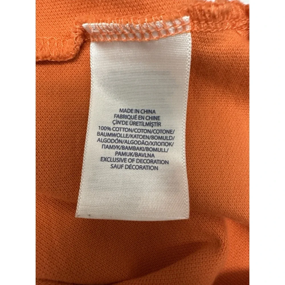 Boys Polo Ralph Lauren Shirt XL 18-20 Orange Blue‎ Horse READ DESCRIPTION